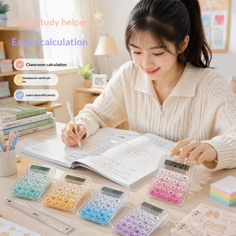 携帯用ミニキュートな静音電卓 学習補助ツール 学生向け新学期 - Scientific Calculator For Secondary School のレビューと価格