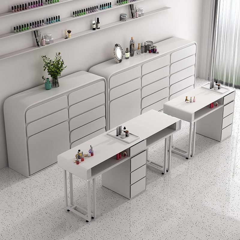 イタリアン・ミニマリスト・ネイルアート展示キャビネット、美容 - Office Furniture のレビューと価格