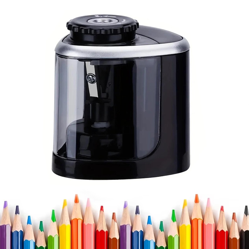 自動鉛筆削り機、電動式、卓上型、6～8mmの鉛筆に対応、携帯 - Electric Pencil Sharpener Usb のレビューと価格