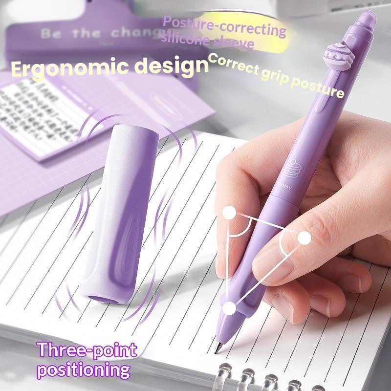 4本または6本入り、消せるジェルボールペンセット。0.5mm - Retractable Eraser Pen Click のレビューと価格